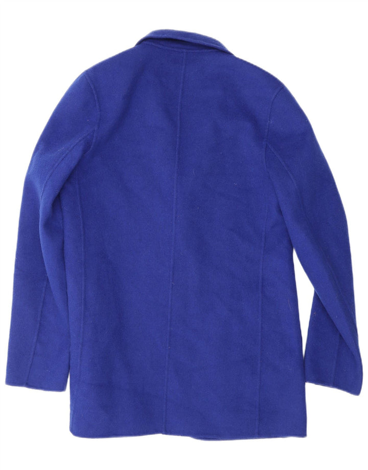 Riani Damen-Blazerjacke mit 1 Knopf, UK 10, kleine blaue Wolle