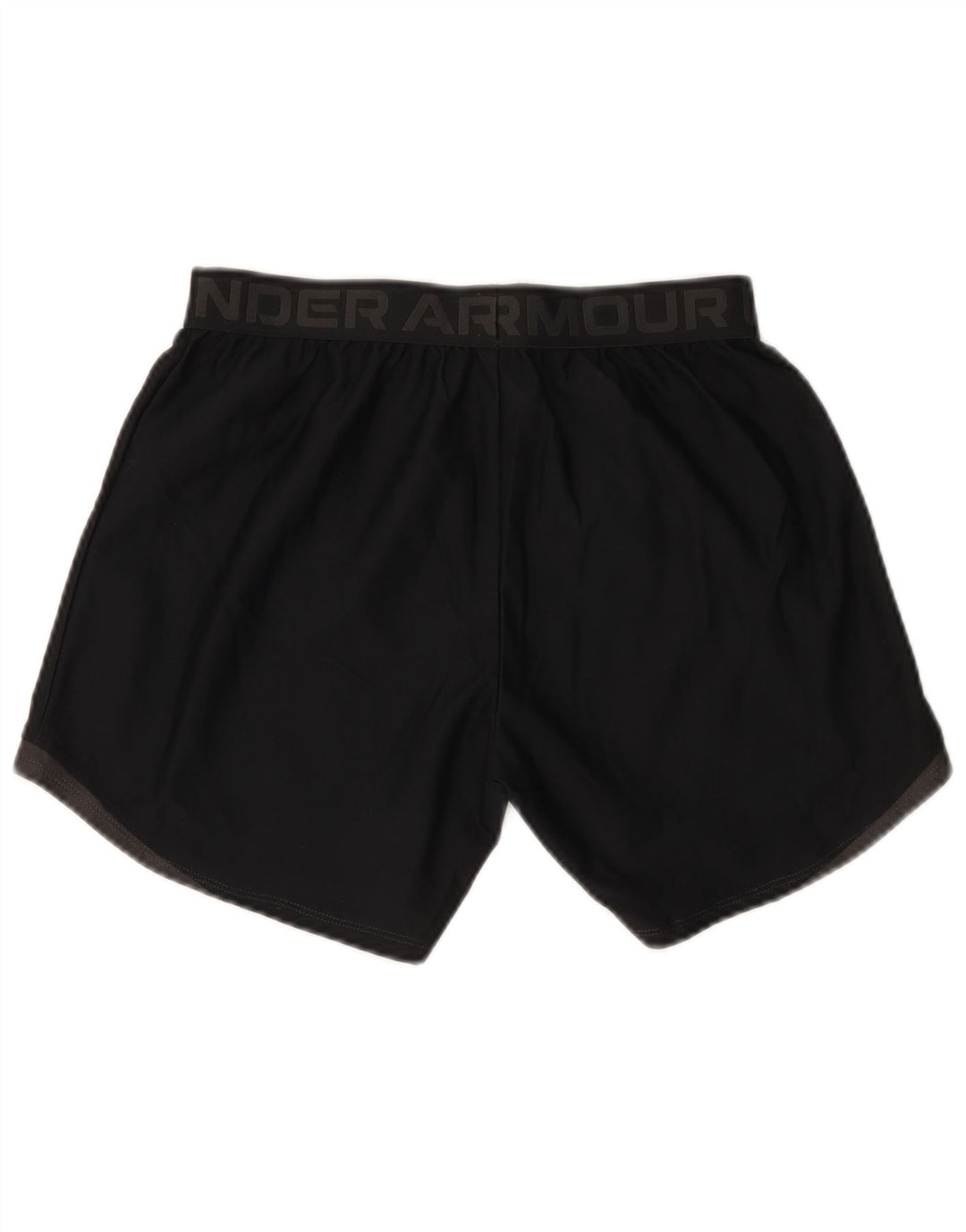 Under Armour Womens Graphic Sport Shorts UK 10 Small Black Polyester