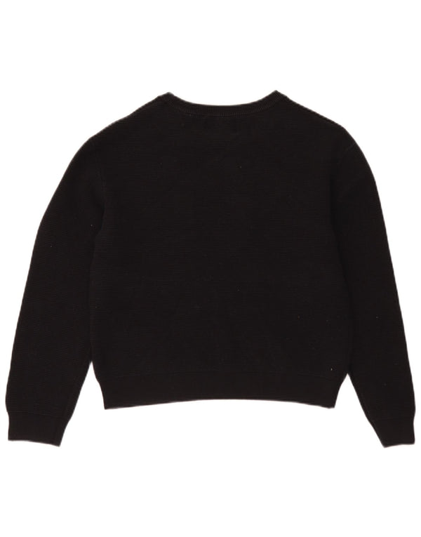 Πουλόβερ Zara Boys Crew Neck Jumper 13-14 Years Μαύρο Βαμβακερό