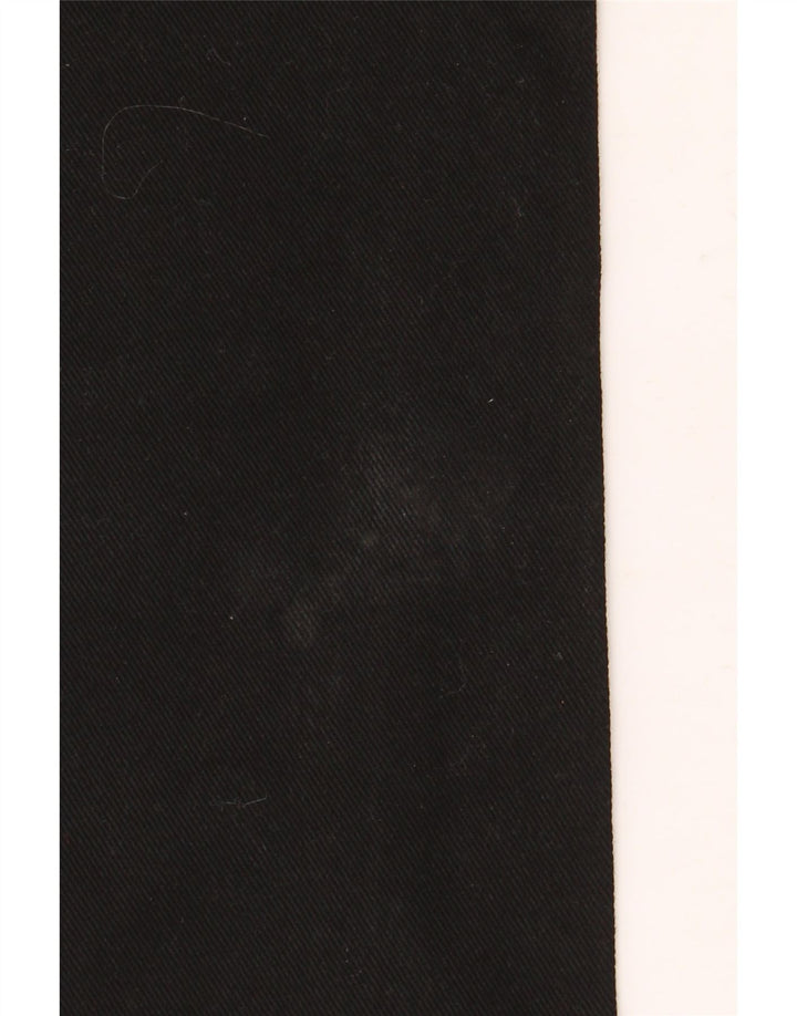 Wrangler Mens Regular Fit Straight Jeans W38 L30 Black Cotton