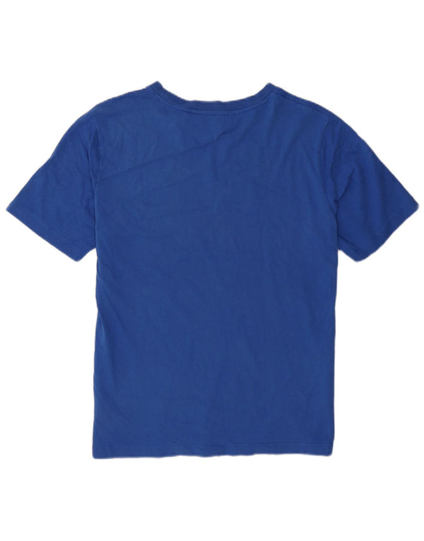 Calvin Klein Jeans T-shirt grafica da uomo Top grande in cotone blu