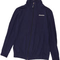 SUPERGA Womens Tracksuit Top Jacket UK 16 Large Navy Blue Cotton