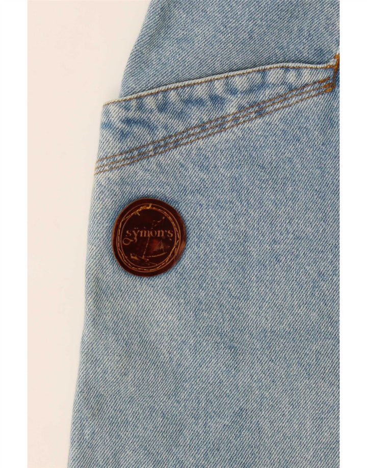 Vintage denimnederdel til kvinder W32 Medium Blue