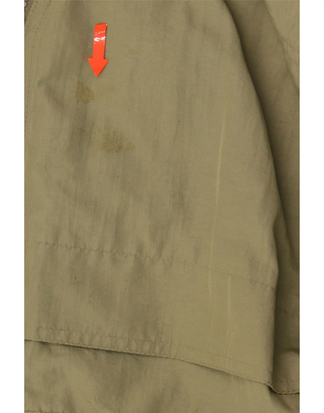DIADORA Mens Rain Jacket UK 38 Medium Khaki Vintage Diadora and Second-Hand Diadora from Messina Hembry 