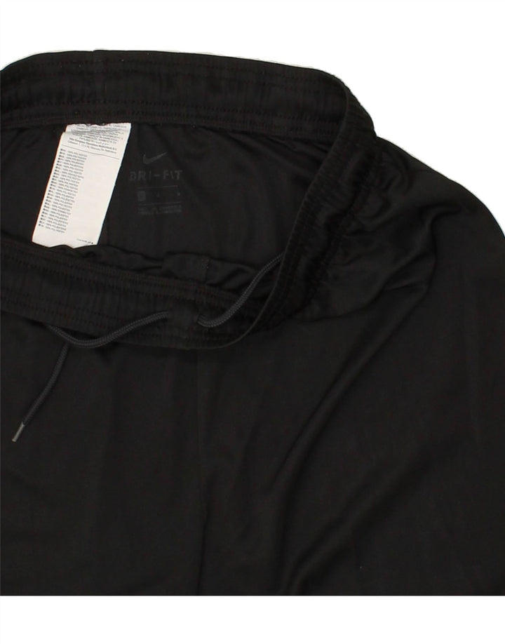Pantaloni scurți sport NIKE Dri Fit pentru bărbați, mari, negru, poliester