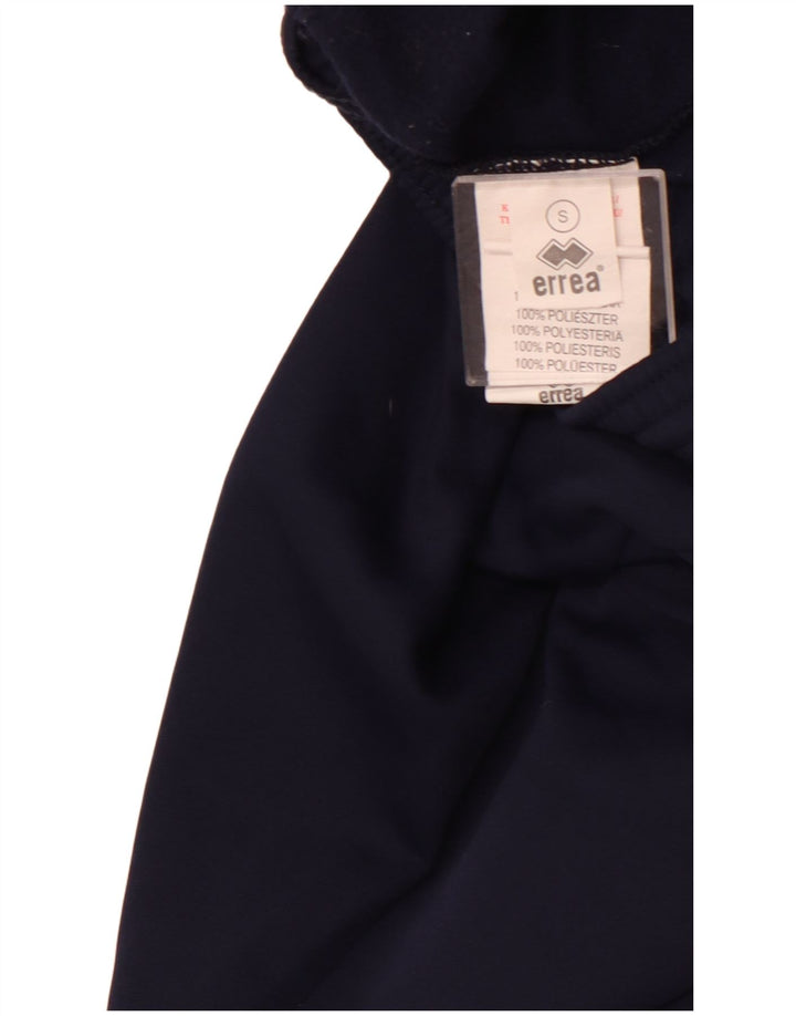 ERREA Womens Bermuda Sport Shorts UK 10 Small  Navy Blue Polyester