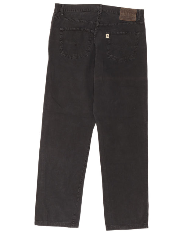 Uniform Herre Straight Jeans W36 L30 Sort Bomuld
