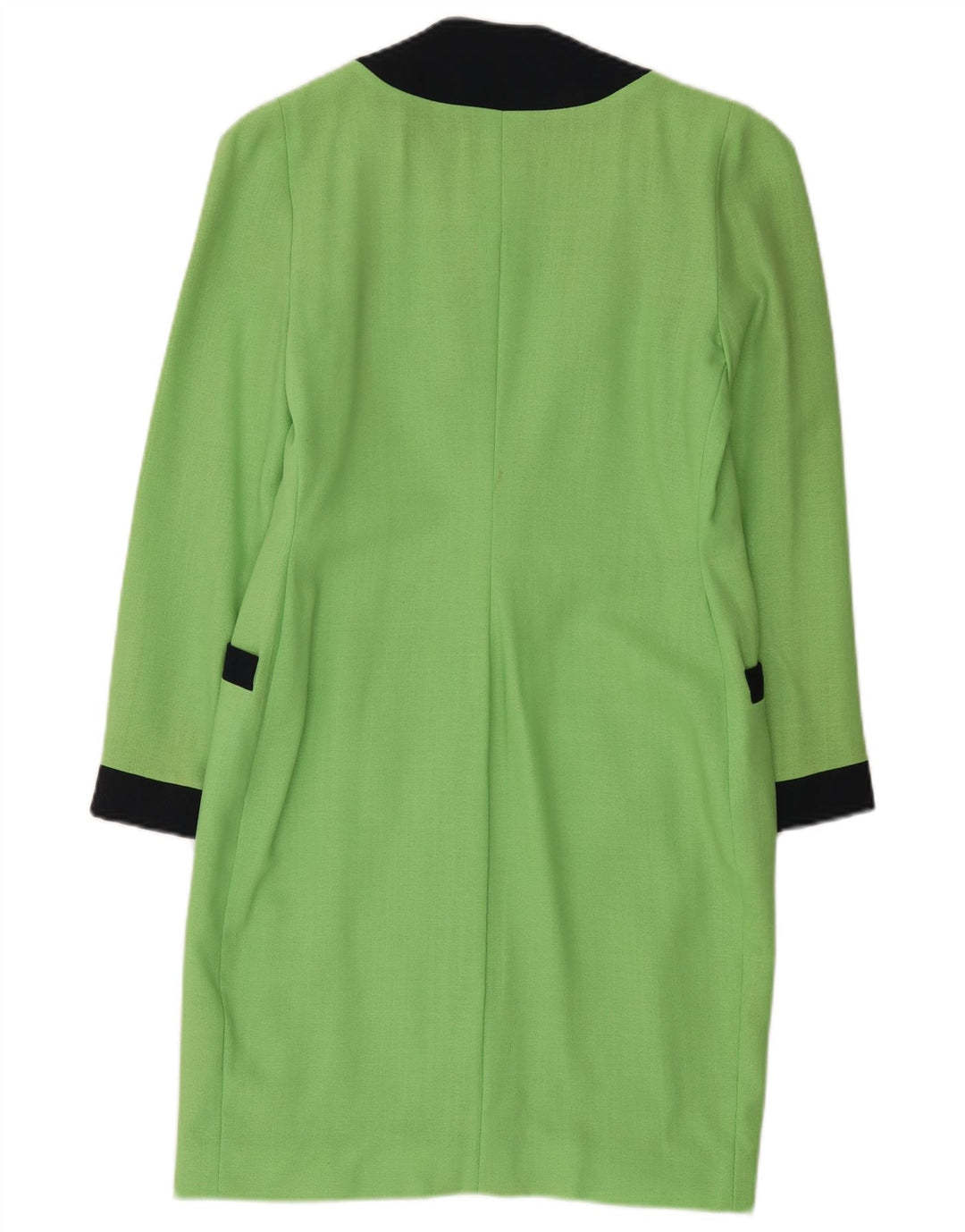 Gai Mattiolo Womens Longline Blazer Jacket IT 42 Medium Green Colourblock