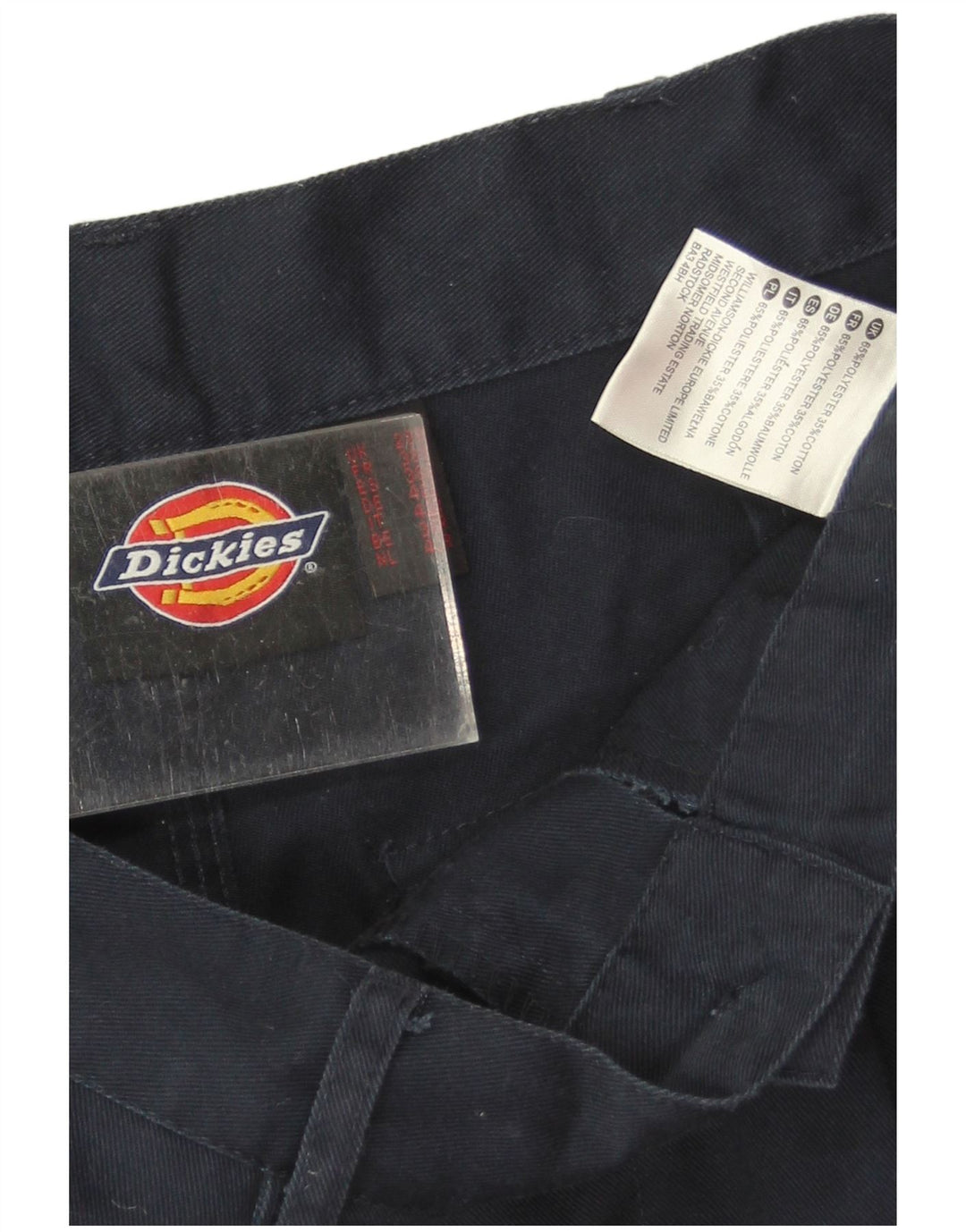 Dickies Gerade Herren-Cargohose W28 L31 Marineblaues Polyester