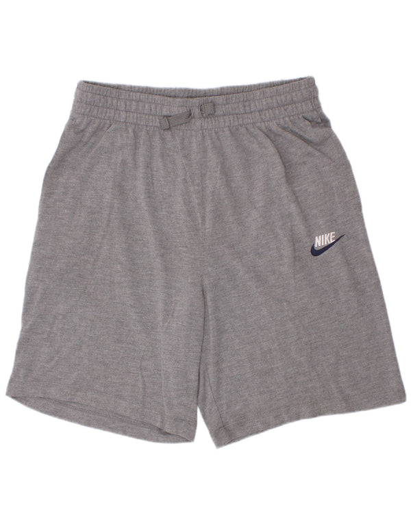 Chłopięce spodenki sportowe Nike o standardowym kroju, 13-14 lat, XL, szary, poliester