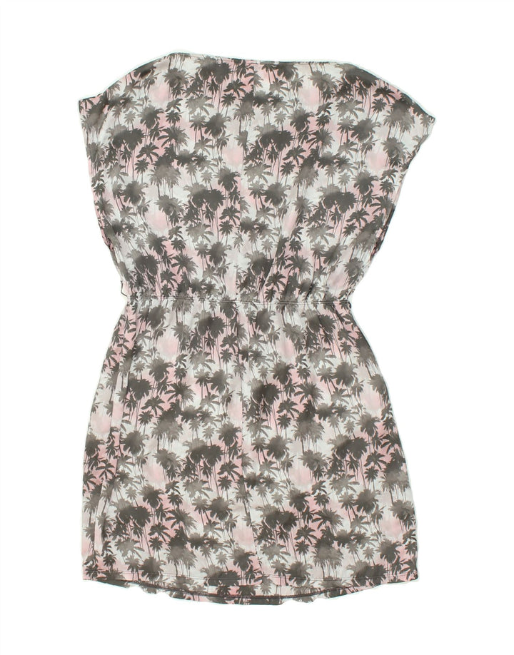 BENETTON Womens Sundress UK 14 Medium Grey Polyester | Vintage Benetton | Thrift | Second-Hand Benetton | Used Clothing | Messina Hembry 