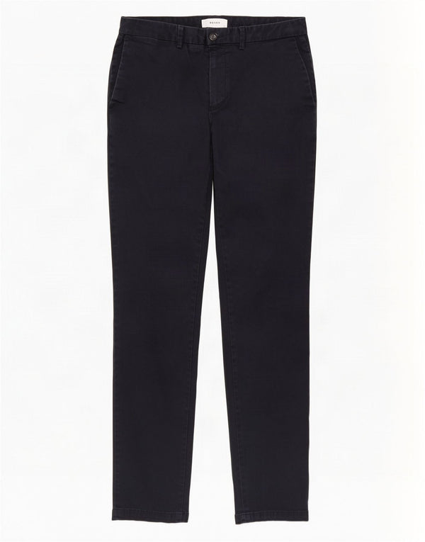Reiss Slim Chino-bukser til mænd W32 L30 Marineblå bomuld
