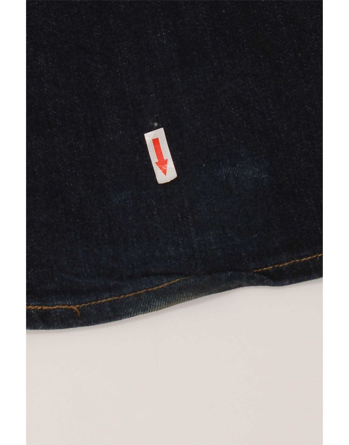Levi's Herre 506 Straight Jeans W38 L32 Marineblå Bomuld