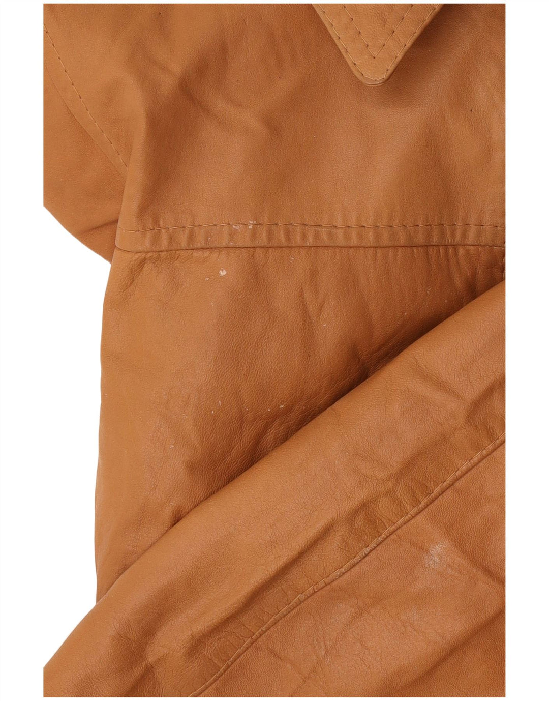 Veste en cuir femme vintage IT 50 XL Beige