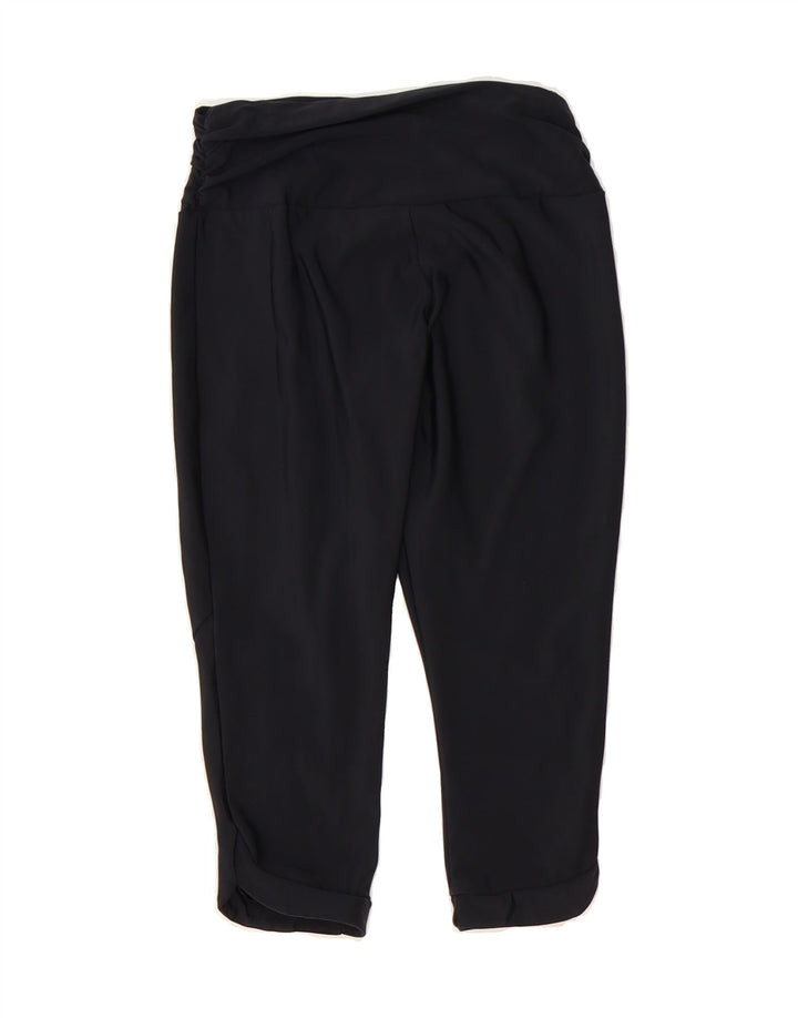 UNDER ARMOUR Womens Capri Leggings UK 10 Small Black Nylon Vintage Under Armour and Second-Hand Under Armour from Messina Hembry 