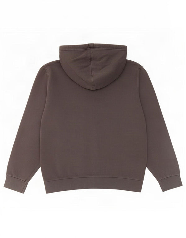 Ellesse Womens Hoodie Jumper UK 14 Medium Grey Cotton