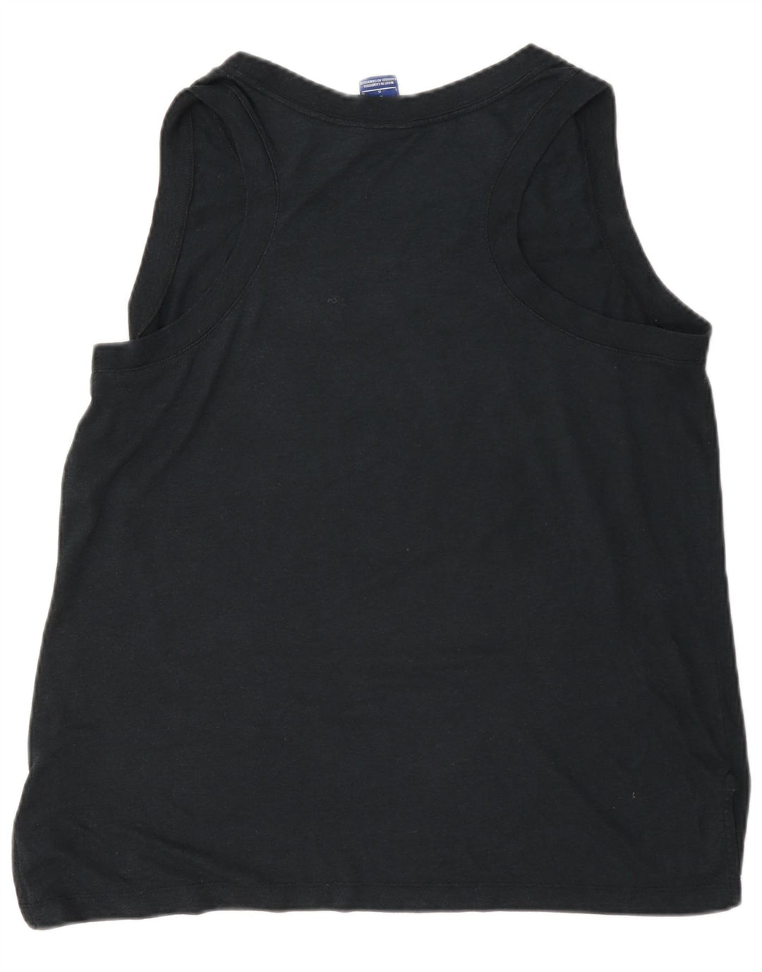 Nike Dame Grafisk Vest Top UK 16 Large Navy Blue