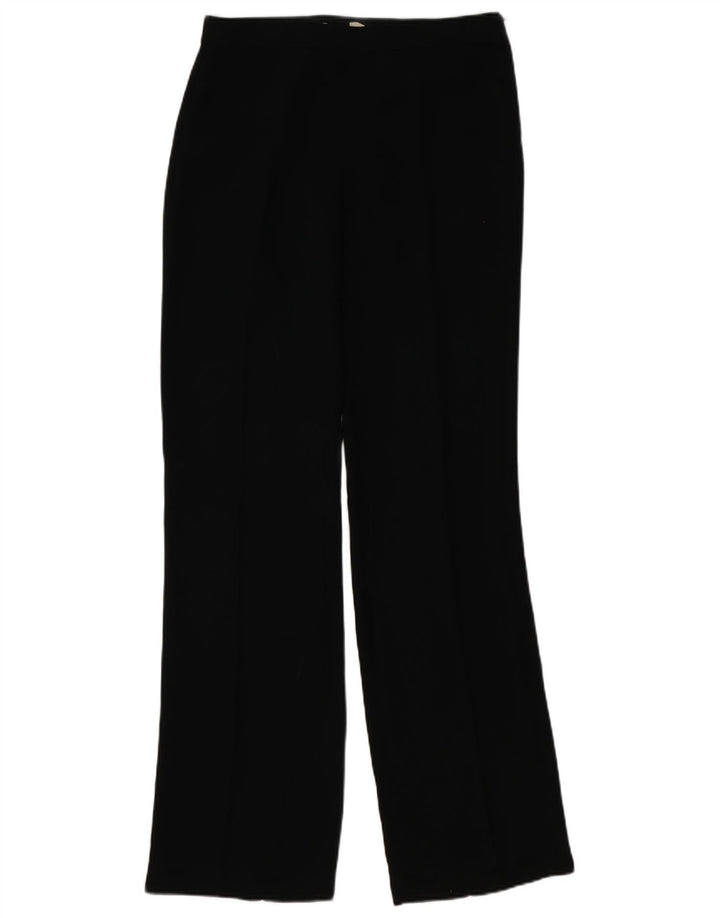 Zara Lige Casual Bukser til kvinder EU 40 Medium W30 L35 Sort Polyester