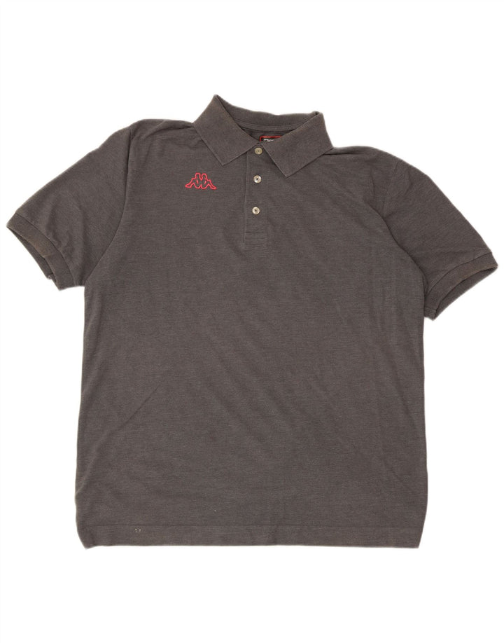 KAPPA Poloshirt til mænd XL Grå
