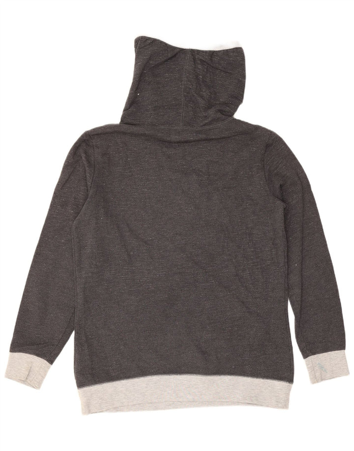 Converse Damen Grafik-Sweatshirtpullover UK 10 Small Grau Farbblock