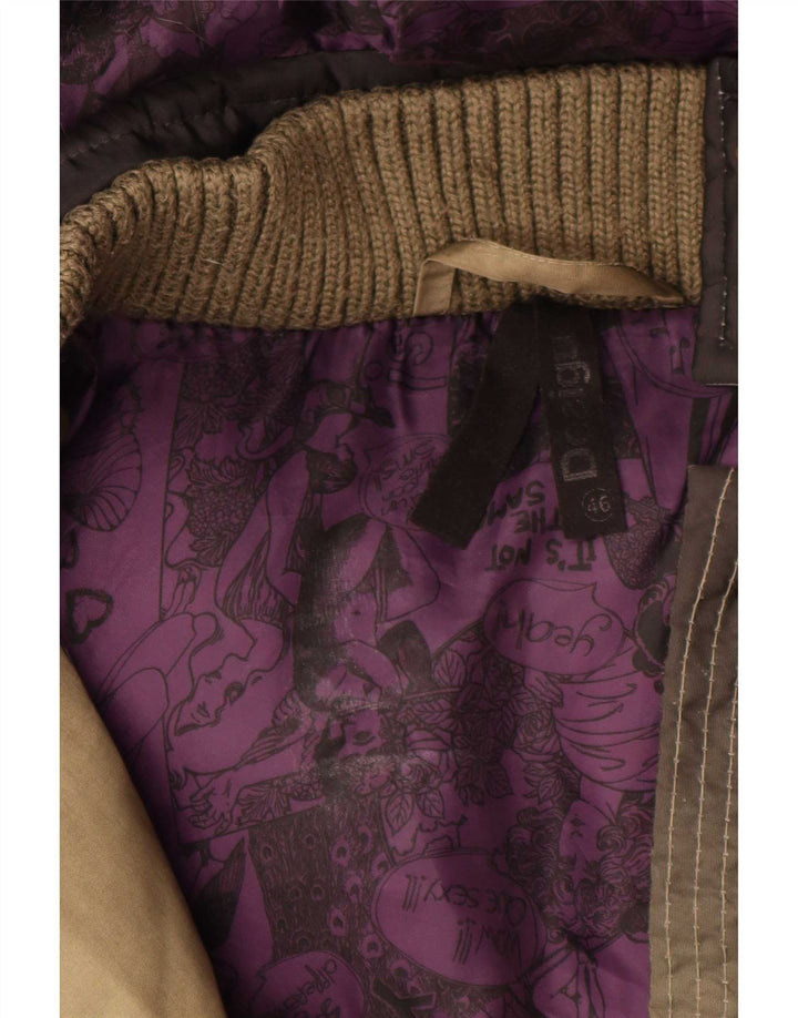 Desigual Veste matelassée graphique surdimensionnée pour femme EU 46 XL Multicolore