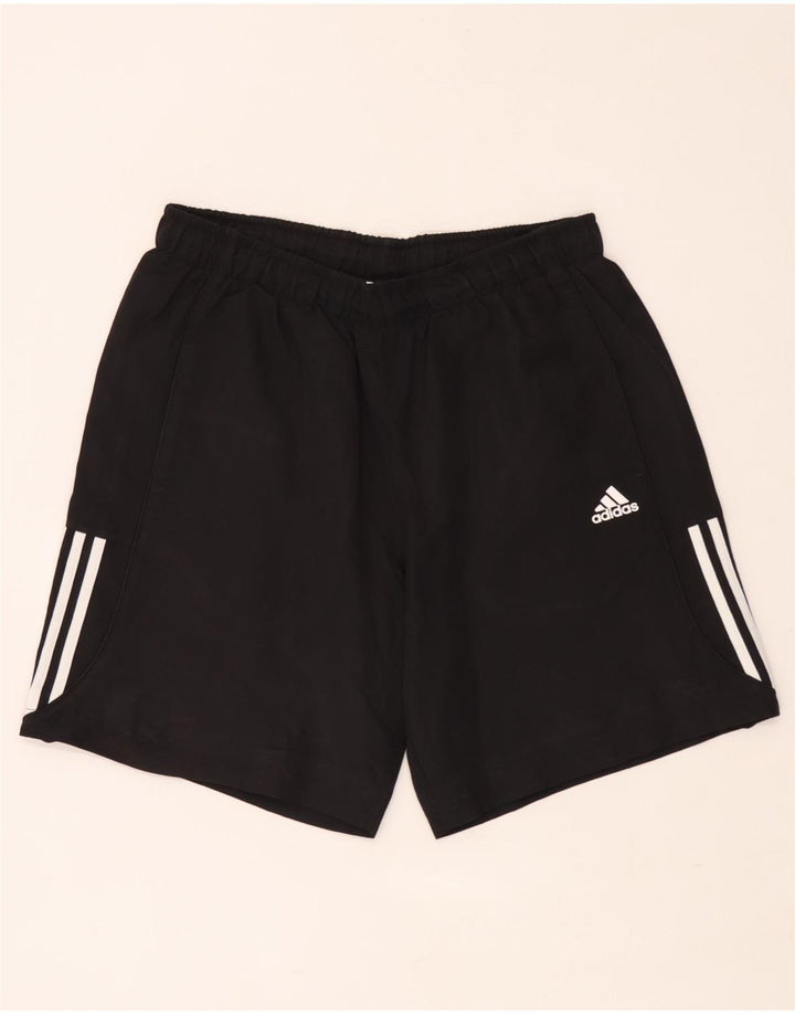 Męskie spodenki sportowe Adidas Climalite, duże, czarne, poliestrowe