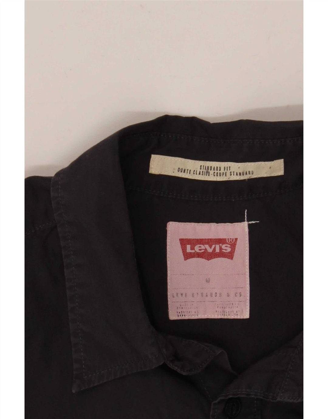Ανδρικό πουκάμισο Levi's Standard Fit Medium Navy Blue