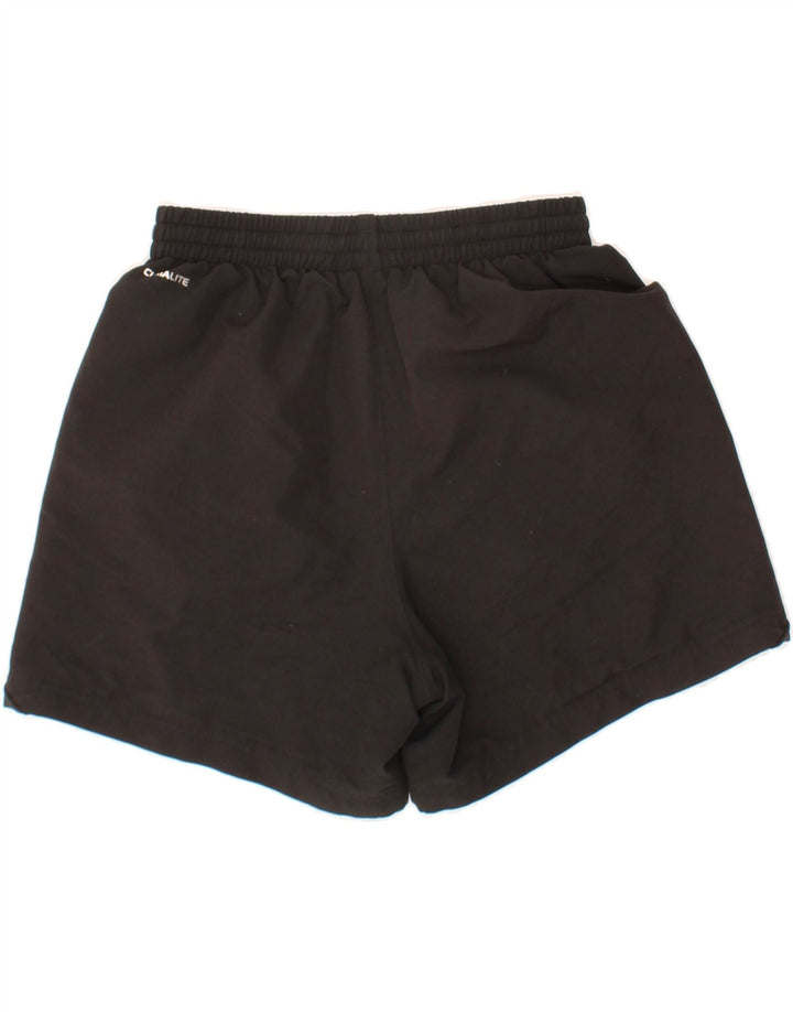 ADIDAS Boys Climalite Sport Shorts 13-14 Years Large Black Polyester Vintage Adidas and Second-Hand Adidas from Messina Hembry 