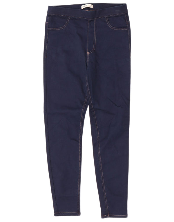 Marks & Spencer Womens Jegging Jeans UK 10 Small W27 L26 Navy Blue Cotton