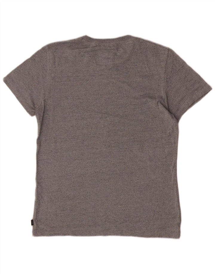 Superdry Herren-T-Shirt mit Grafik, Größe L, Grau, Baumwolle