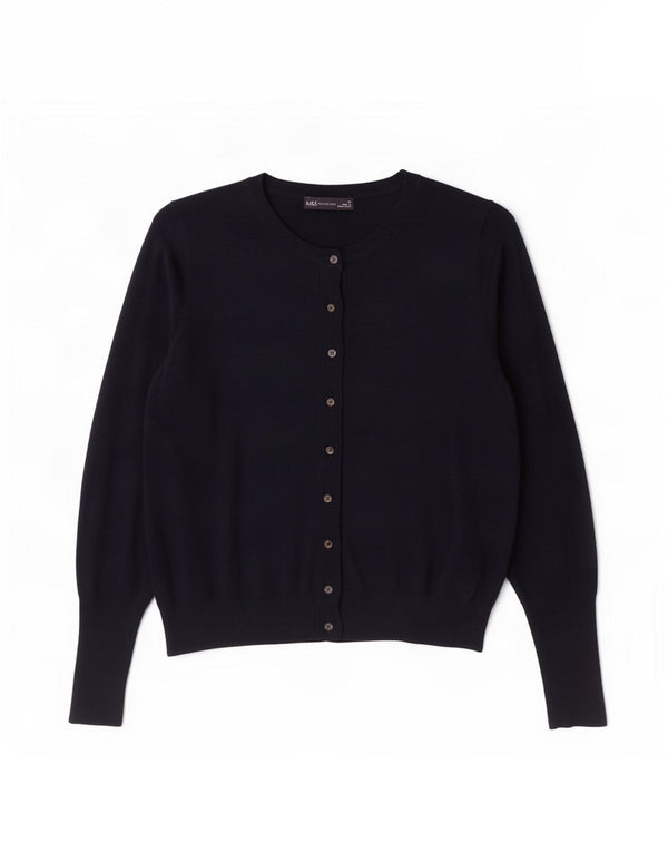 Женский кардиган Marks & Spencer UK 16, большой темно-синий из вискозы