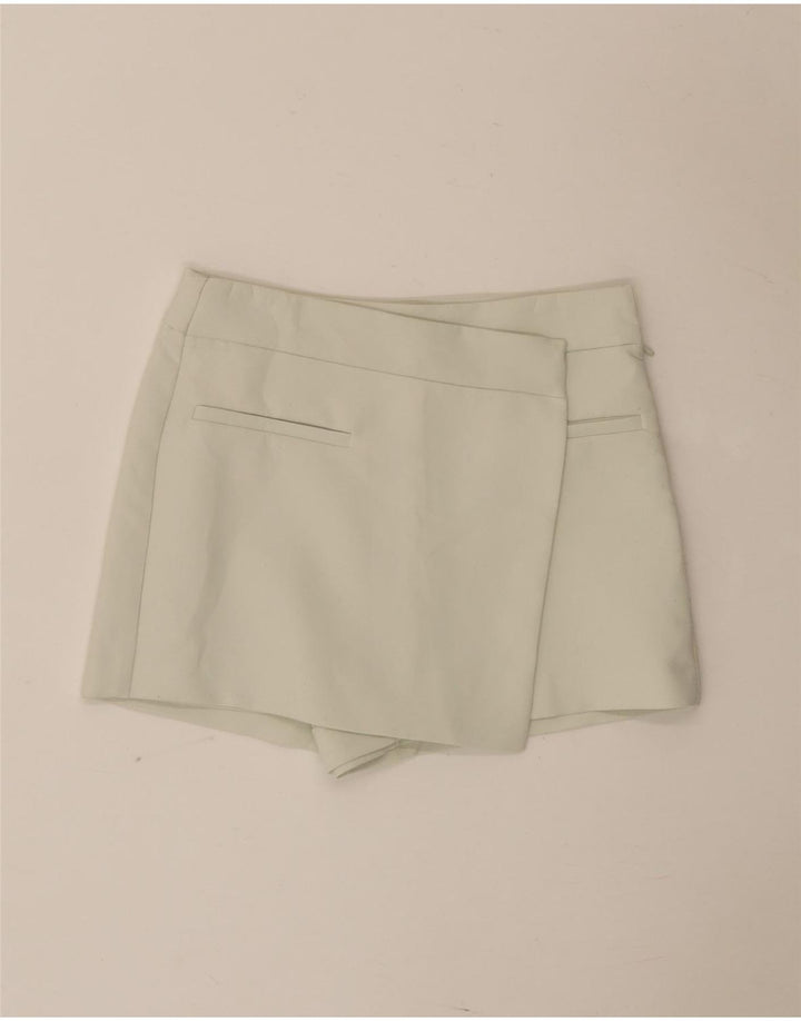 Spodnie damskie Zara Skort Hot Pants XS W25 Zielony poliester