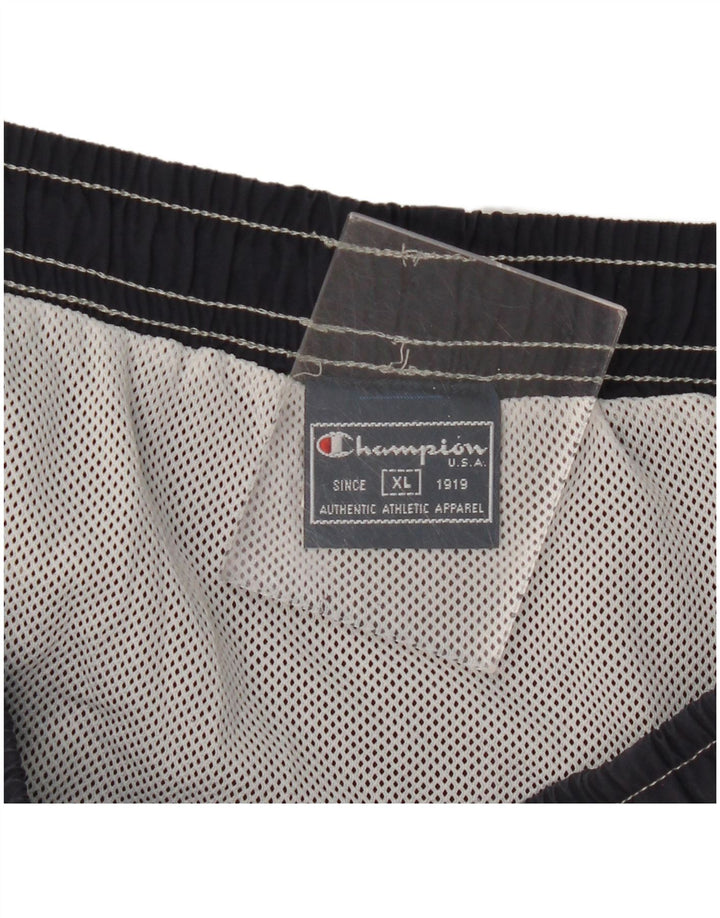CHAMPION Mens Swimming Shorts XL  Navy Blue Polyamide