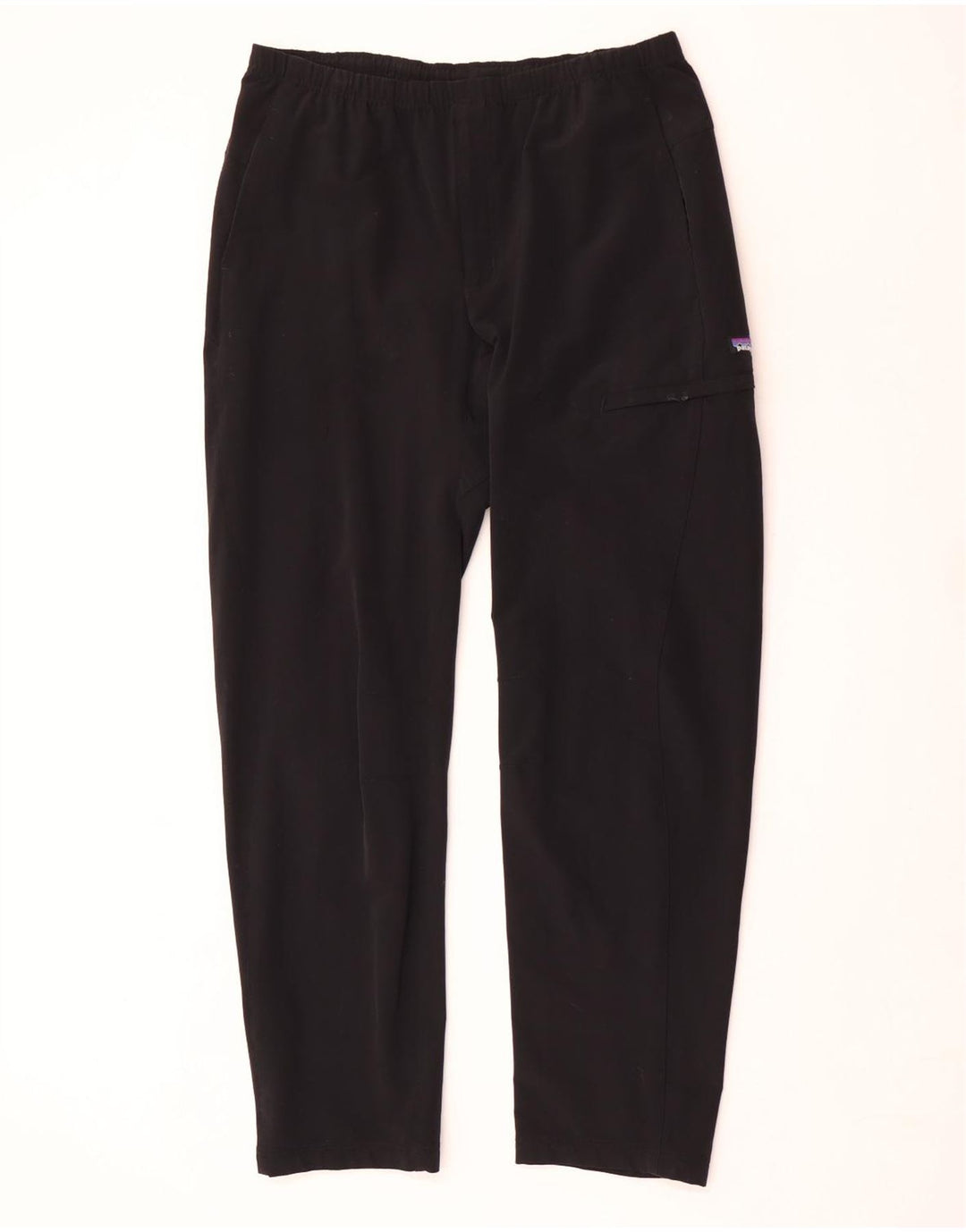 Patagonia Mens Straight Cargo Trousers Medium W32 L32 Black Nylon