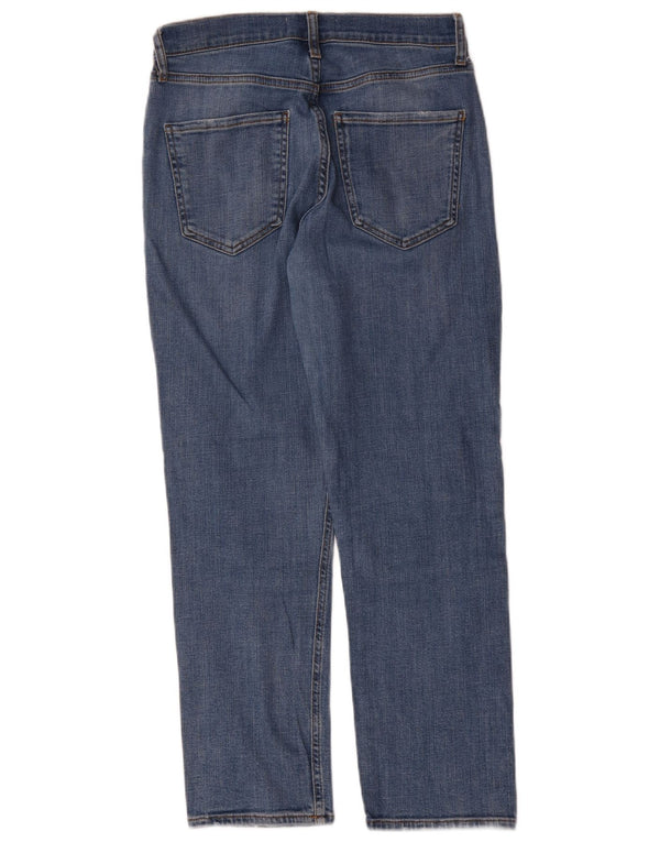 Zara Womens Straight Jeans EU 40 Medium W30 L27 Blue