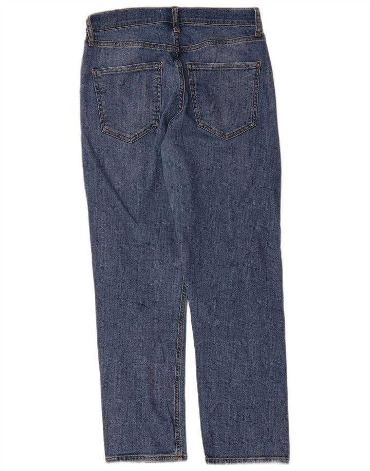Zara Jean droit pour femme EU 40 Medium W30 L27 Bleu