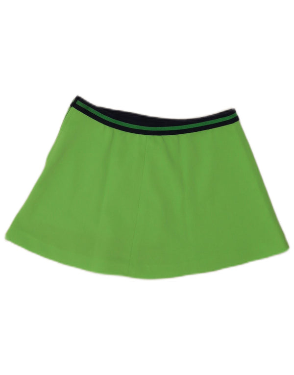 Fila Dame Tennis Nederdel IT 44 Medium Grøn Colourblock Polyester Sports