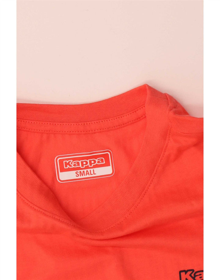 Kappa T-Shirt Homme Haut Petit Orange Polyester