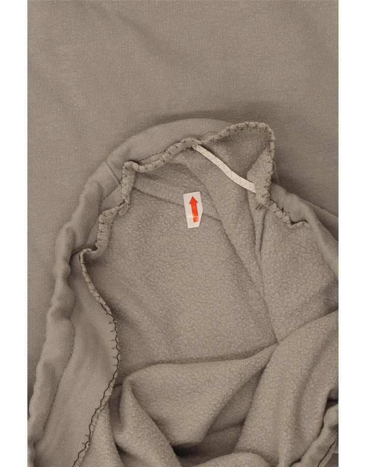 Puma Mens Sweatshirt Jumper Medium Grey Colourblock Cotton
