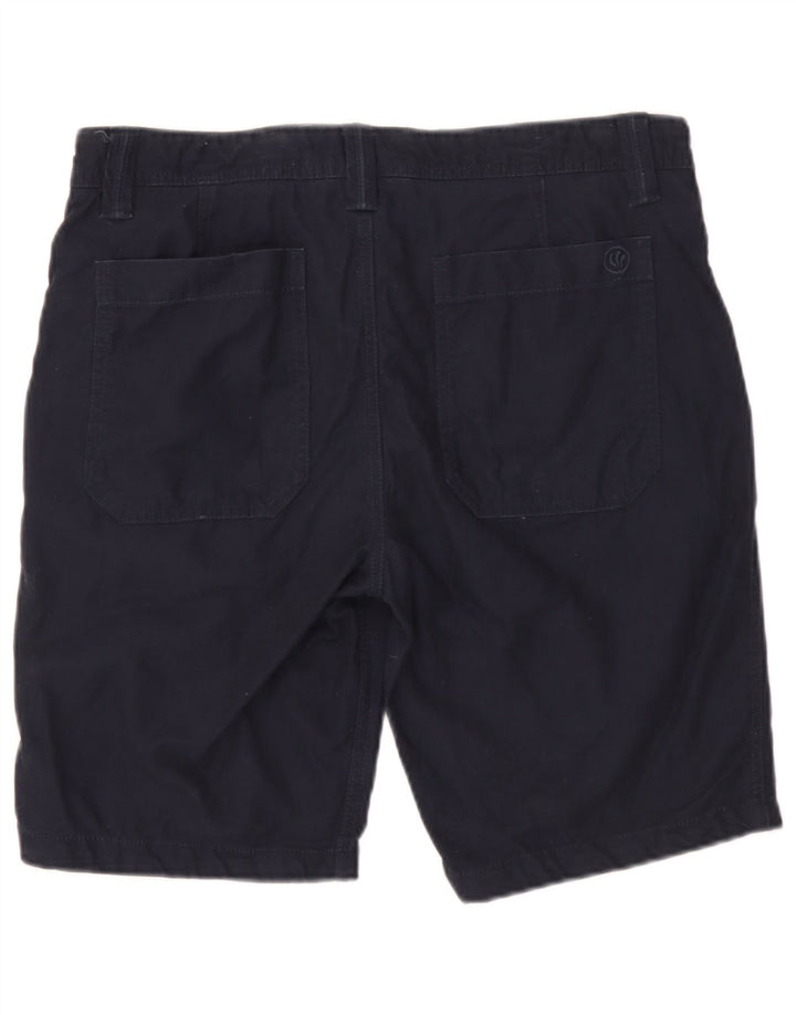 Fat Face Mens Chino Shorts W34 Large Navy Blue Cotton