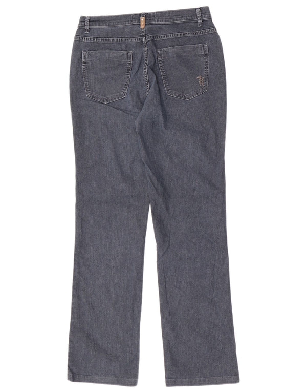 Trussardi Womens Straight Jeans W30 L30 Grey
