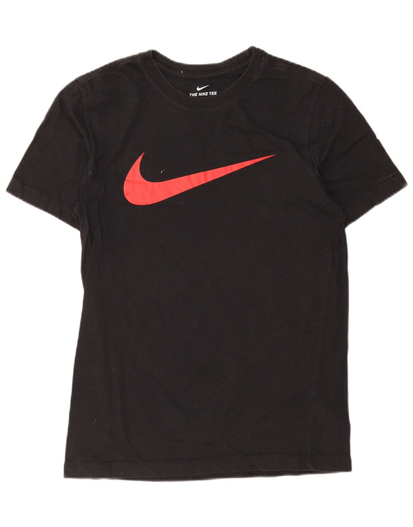 T-shirt grafica da uomo Nike Top Small in cotone nero
