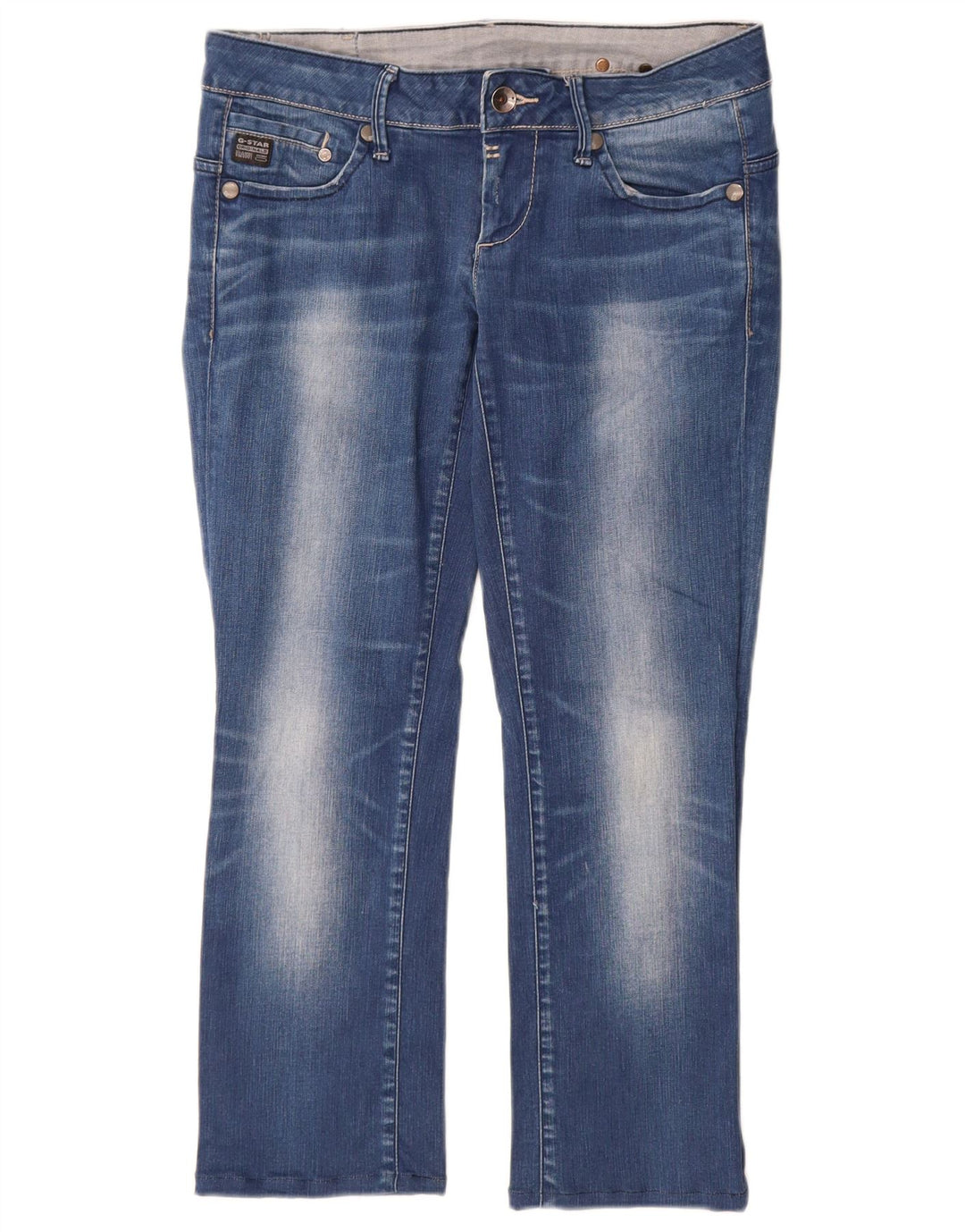 G-Star Womens Low Waist Slim Jeans W30 L27 Blue