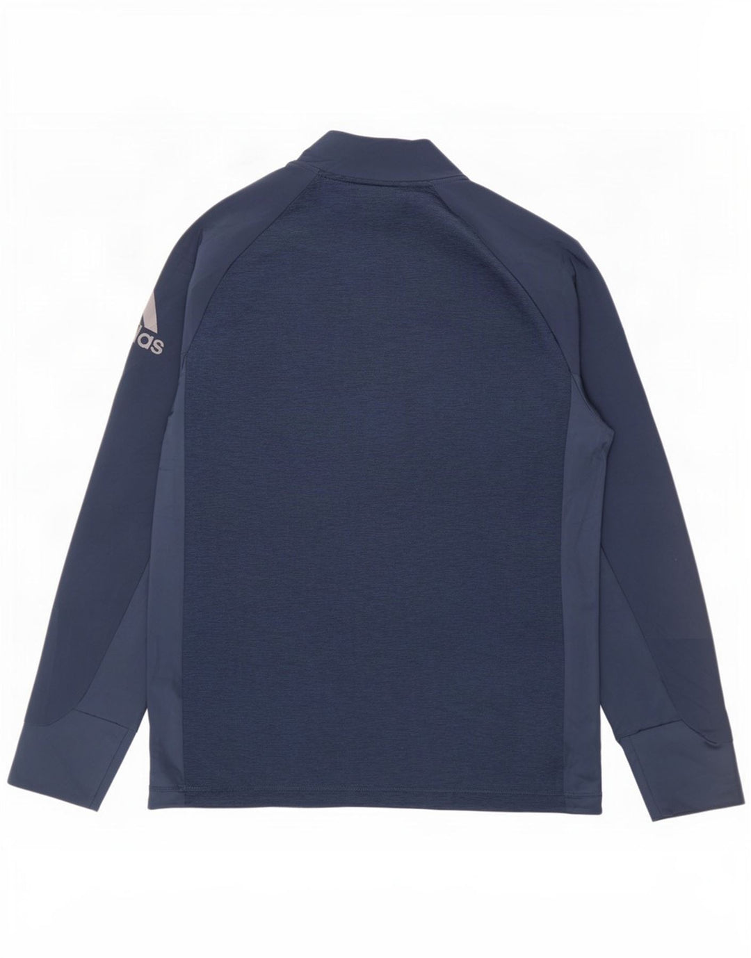 Adidas Uomo Graphic Pullover Tuta Top Medium Blu Navy Colourblock