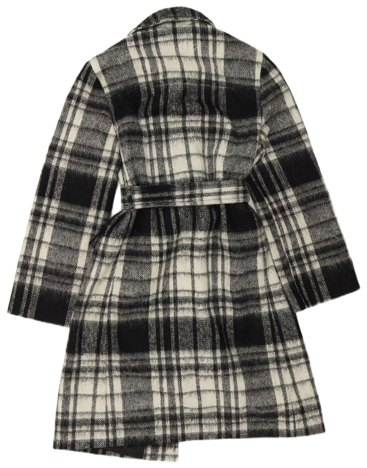 Soprabito Donna Benetton IT 44 Medio Nero Lana Check