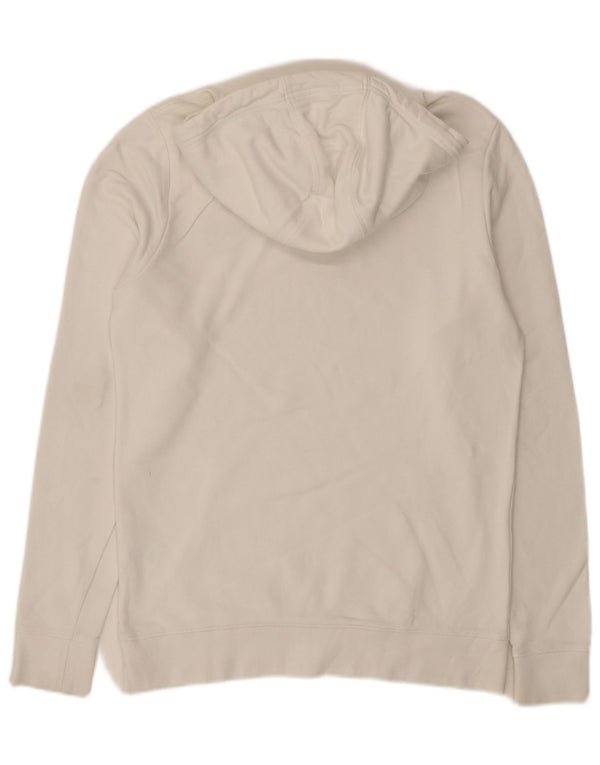 Tommy Hilfiger Mens Hoodie Jumper Small White Cotton