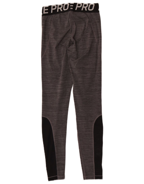 Γραφικά κολάν Nike Nike Dri Fit UK 12 Medium Grey Colourblock