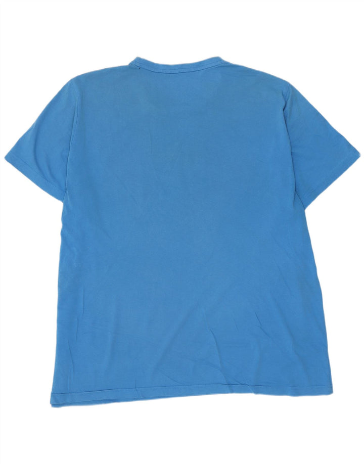 Puma Herre Grafisk T-Shirt Top 2XL Blå