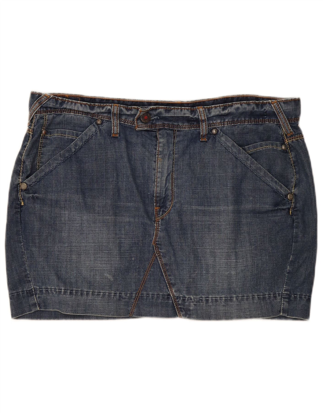 Levi's Mini-denimnederdel til kvinder W38 XL Blå