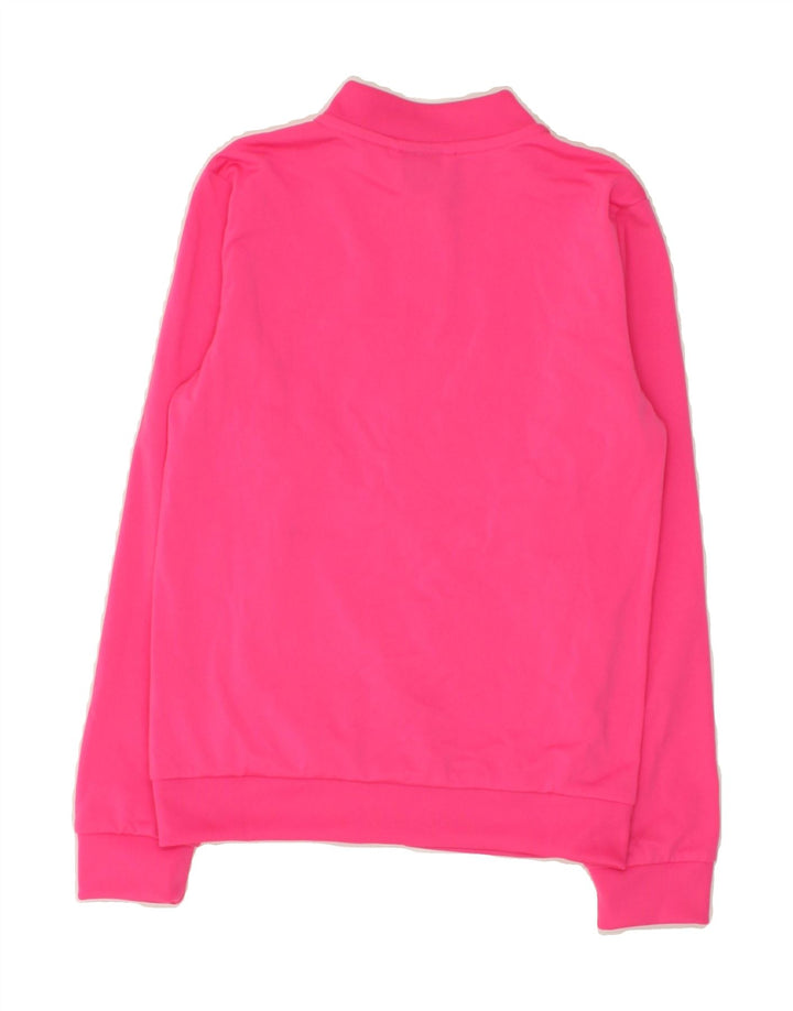 PUMA Girls Tracksuit Top Jacket 11-12 Years Pink Polyester | Vintage Puma | Thrift | Second-Hand Puma | Used Clothing | Messina Hembry 